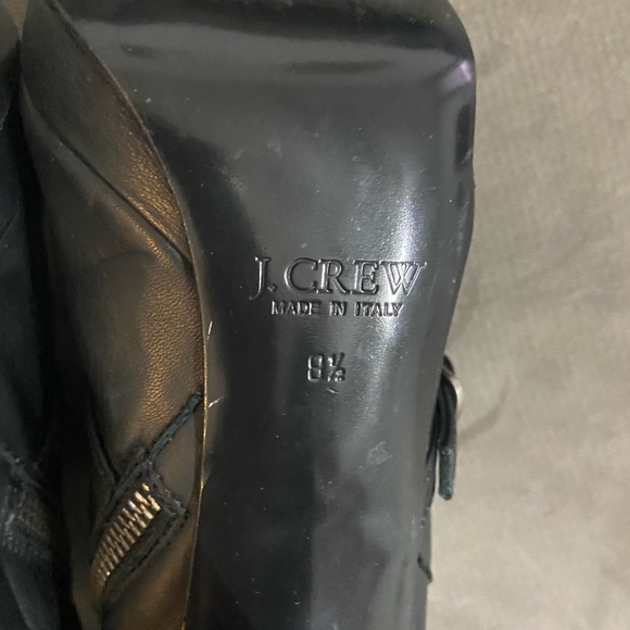 SALE Italian J. Crew Greer leather Booties 8.5 EUC - Picture 7 of 7